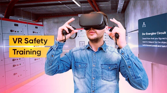 The process of training in virtual reality on occupational Safety and Health using Meta Quest or Pico VR headset's